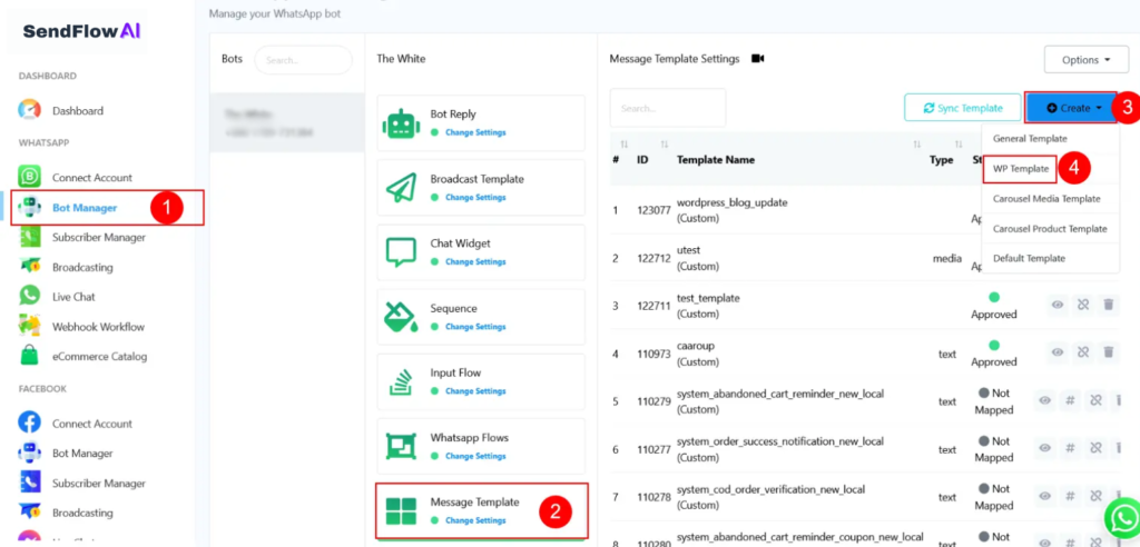 Wordpress SendFlow AI